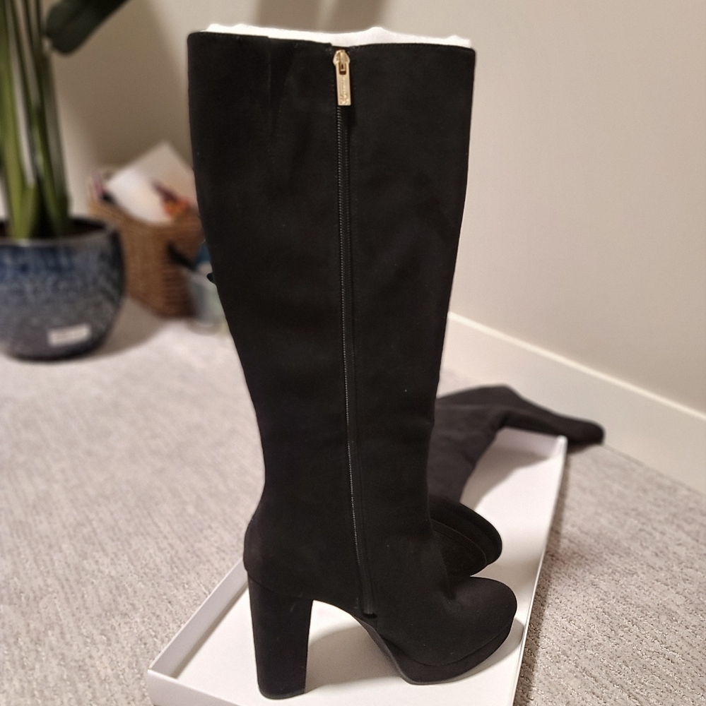 Jessica Simpson Lexie Boot/Black Suefe/Sixes 9.5